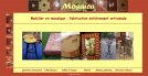 MOSAICA- Mobilier en mosaïque, fer forgé et bois